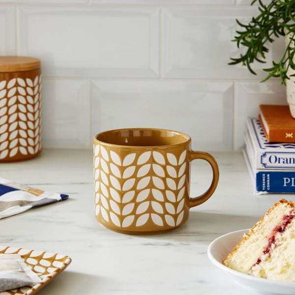 Ceramiczny kubek do cappuccino 400 ml – Cooksmart ®-image-1