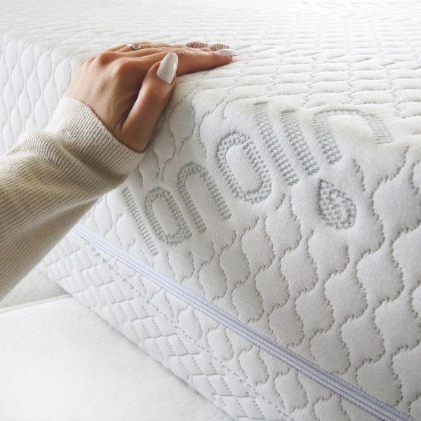 Średnio twardy piankowy materac 120x200 cm Blue magic – Materasso-image-1