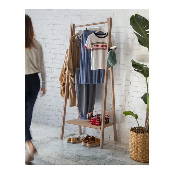 Brązowy wieszak na ubrania Really Nice Things Rack-image-4
