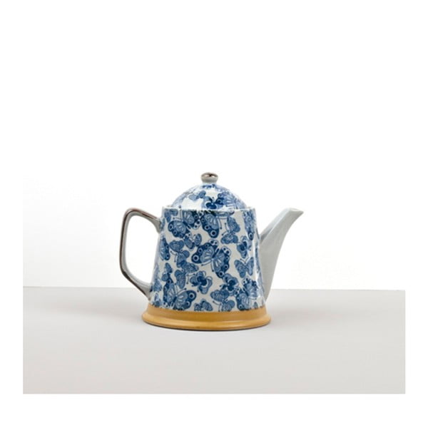Dzbanek na herbatę z ceramiki Made In Japan Kasuri Butterfly