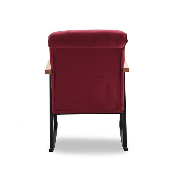 Bordowy fotel Yoka – Artie-image-3