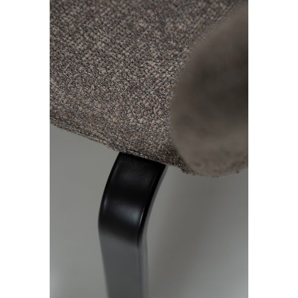 Brązowe tapicerowane krzesło Heap – DAN-FORM Denmark-image-4