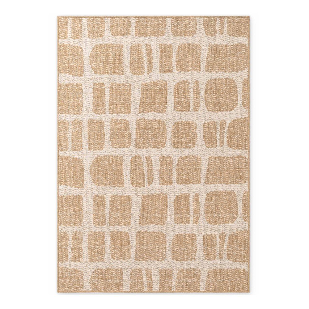 Kremowo-naturalny dywan odpowiedni na zewnątrz 160x230 cm Haringey Ruskin – Ted Baker