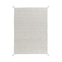 Biały bawełniany dywan tkany ręcznie odpowiedni do prania 170x240 cm Tribu Natural – Lorena Canals