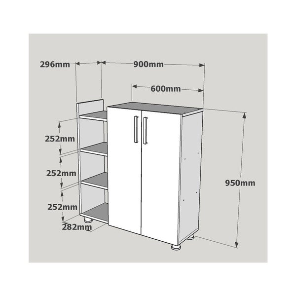 Szafka z półkami Asus-image-2