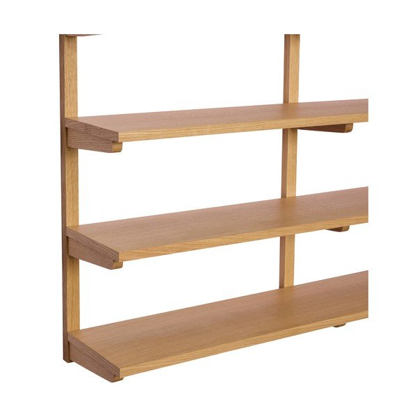 Wielopoziomowa półka w dekorze dębu w naturalnym kolorze 120 cm Long – Hübsch-image-3