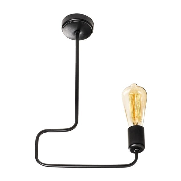 Czarna metalowa lampa wisząca Opviq lights Penelope-image-2