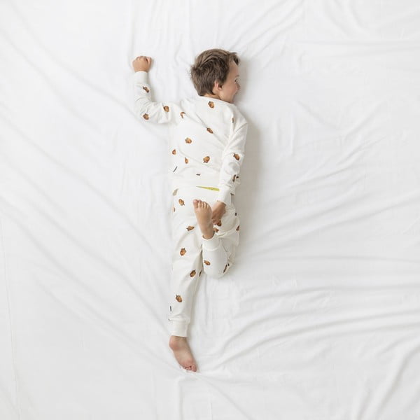 Białe spodnie chłopięce Snurk Winternuts, 140-image-1