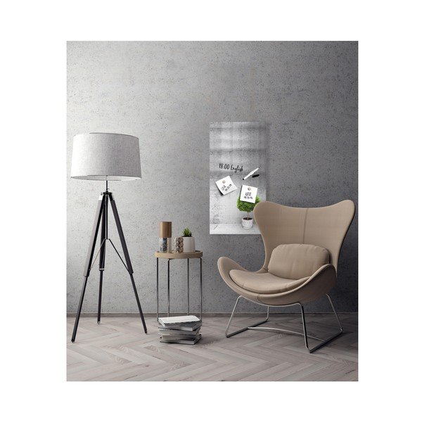 Tablica magnetyczna Styler Beton, 30x60 cm-image-1