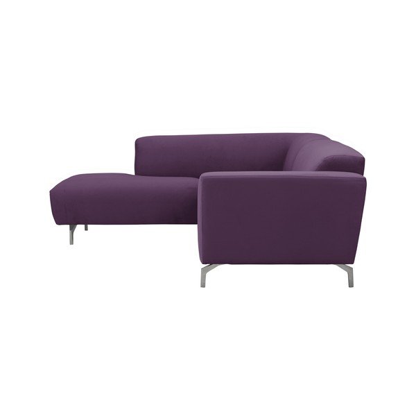 Fioletowy narożnik lewostronny Windsor & Co Sofas Orion-image-2