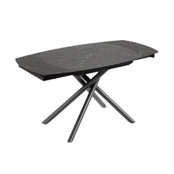 Rozkładany stół z dodatkowym blatem z ceramicznym blatem 100x130 cm Yodalia – Kave Home