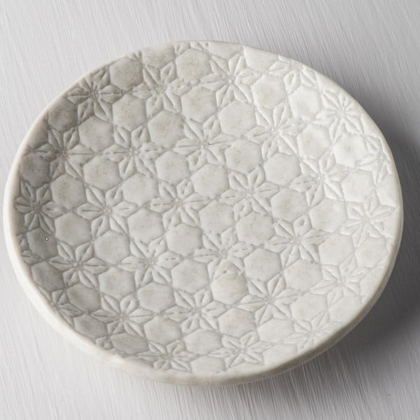 Talerz z ceramiki Made In Japan White Star, ⌀ 13 cm