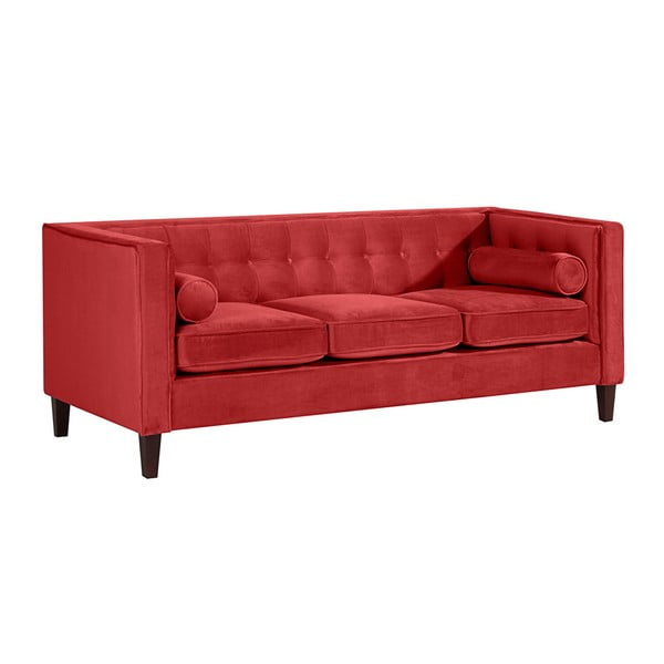 Czerwona sofa Max Winzer Jeronimo, 215 cm-image-2