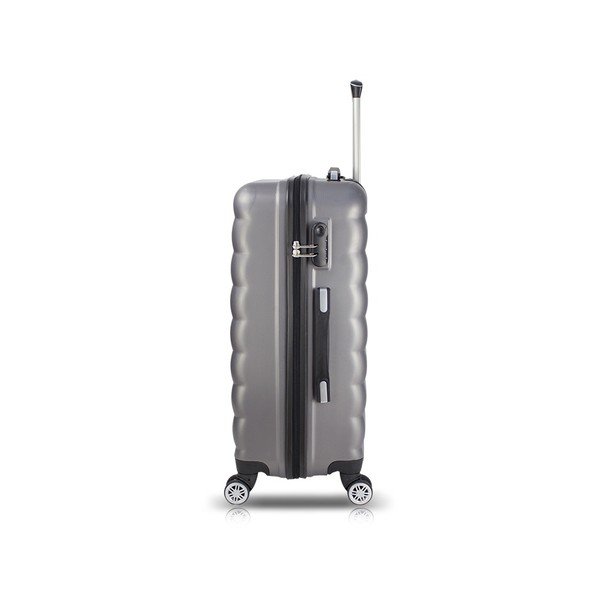 Zestaw 2 szarych walizek na kółkach z USB My Valice RESSNO Cabin & Large-image-1