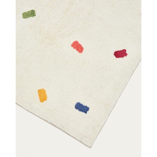 Kremowy bawełniany dywan dziecięcy 150x200 cm Epifania – Kave Home-image-2