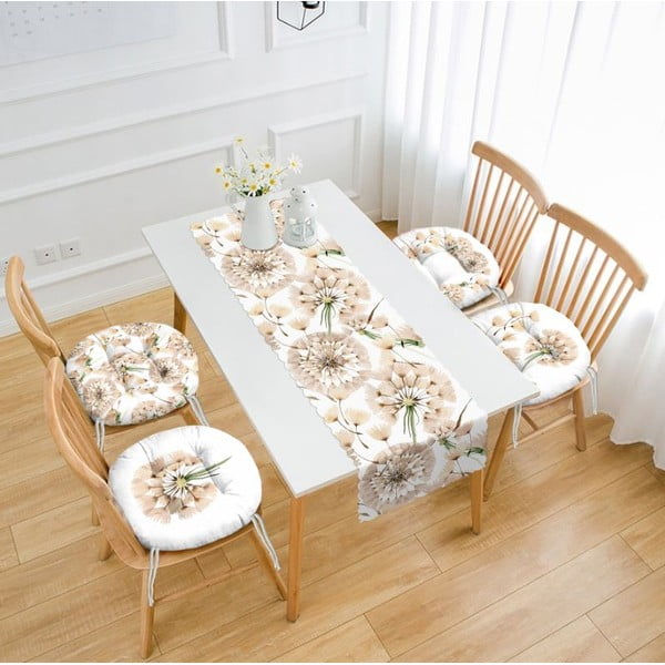 Zestaw poduszek na krzesła i bieżnika 5 szt. – Mila Home-image-1