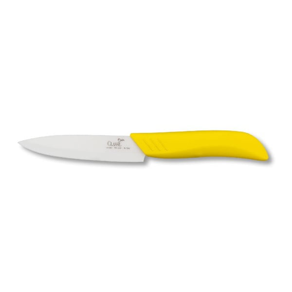 Ceramiczny nóż do warzyw Classe Yellow 10 cm