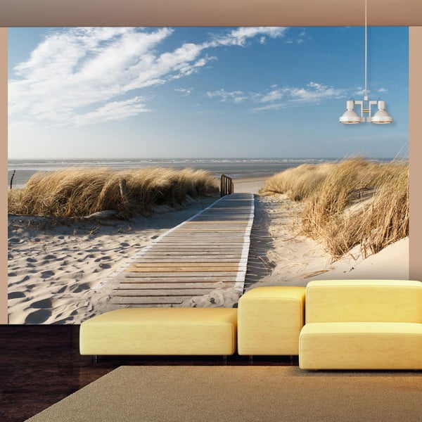 Tapeta wielkoformatowa Artgeist North Sea beach, Langeoog, 400x309 cm