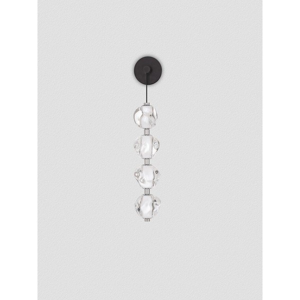 Metalowy kinkiet LED w kolorze matowej czerni Ifos – Nova Luce-image-4