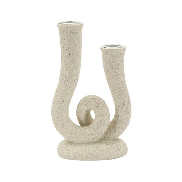 Świecznik z żywicy polimerowej Stons – Mauro Ferretti