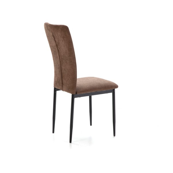 Brązowe krzesła zestaw 4 szt. Holly – Marckeric-image-3