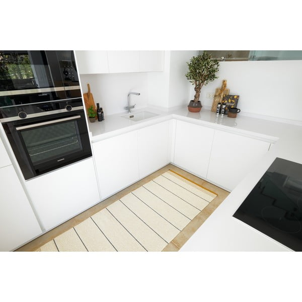 Kremowo-żółty dywan odpowiedni na zewnątrz 140x200 cm Belle Ochre – Pappelina-image-3