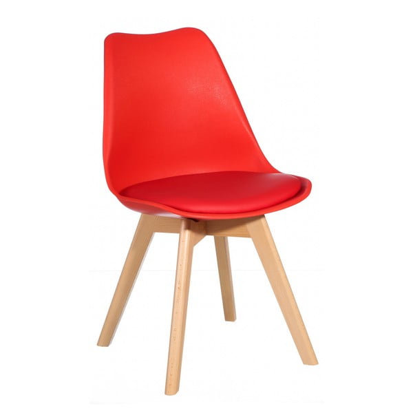 Czerwone krzesło Ixia Alvilda