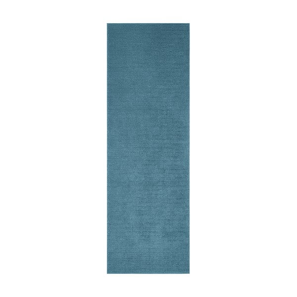 Ciemnoniebieski chodnik Mint Rugs Supersoft, 80x250 cm