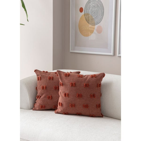 Poszewki na poduszki zestaw 2 szt. 43x43 cm Tuffet – Mioli Decor-image-1