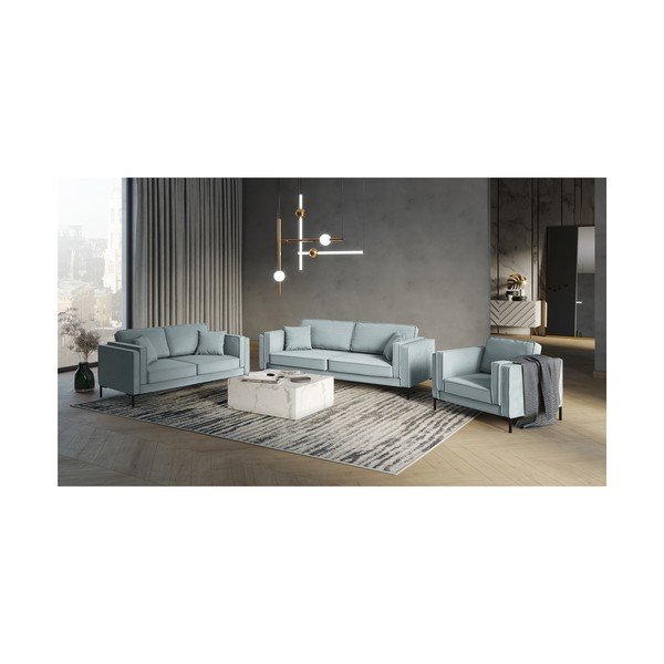 Jasnoniebieski fotel Milo Casa Attilio-image-4