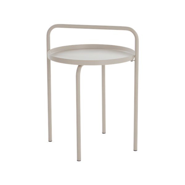 Metalowy okrągły stolik ø 42 cm Bleket – Jotex