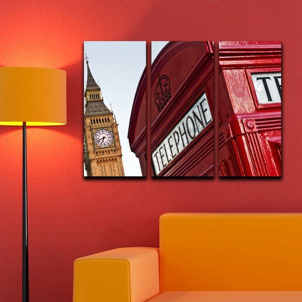 Trzyczęściowy obraz Budka-image-1