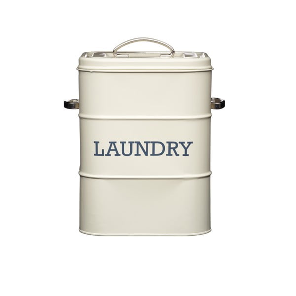 Kremowy pojemnik na proszek do prania Kitchen Craft Living Nostalgia-image-2