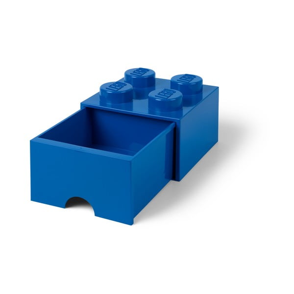 Niebieski pojemnik z szufladą LEGO®-image-2