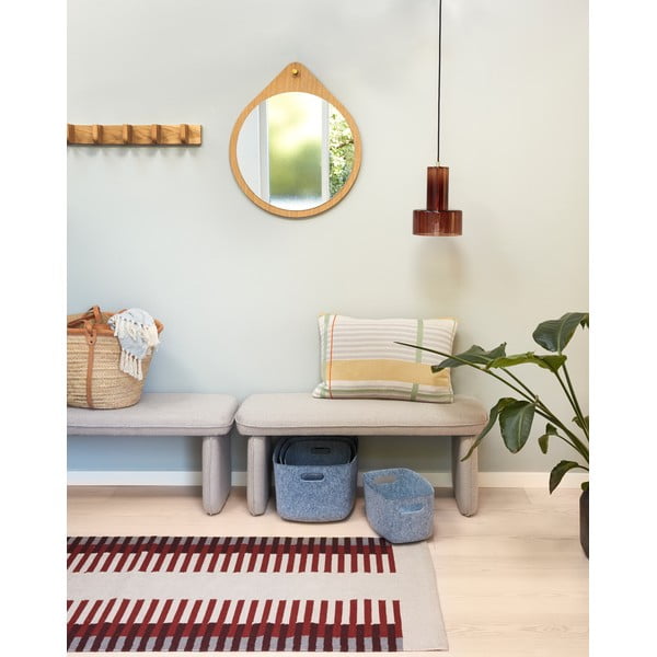 Weszak ścienny z litego drewna dębowego Nomad – Hübsch-image-2