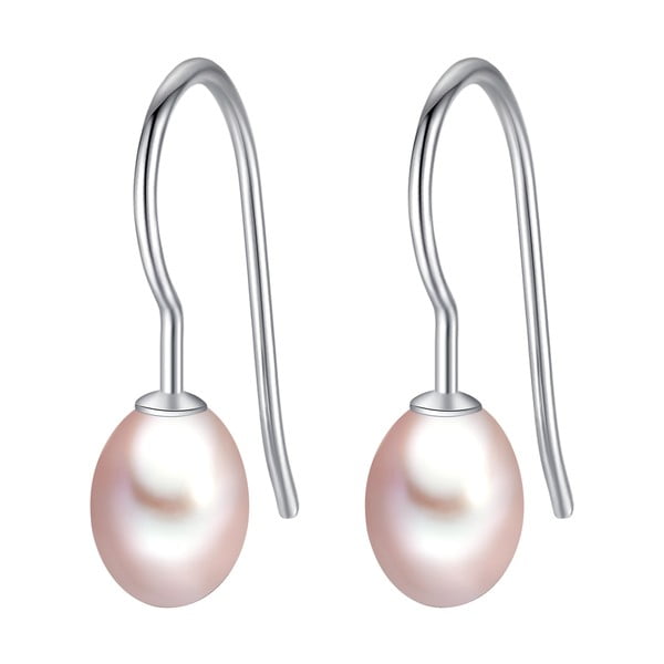 Fioletowe
  perłowe kolczyki w kształcie łzy Chakra Pearls
