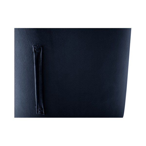 Ciemnoniebieski puf Mazzini Sofas Fiore, ⌀ 40 cm-image-3