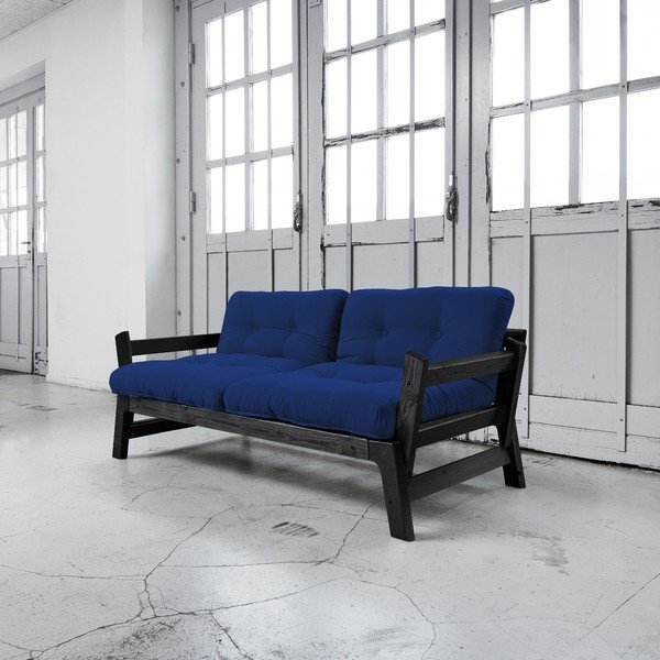 Sofa rozkładana Karup Step Black/Royal