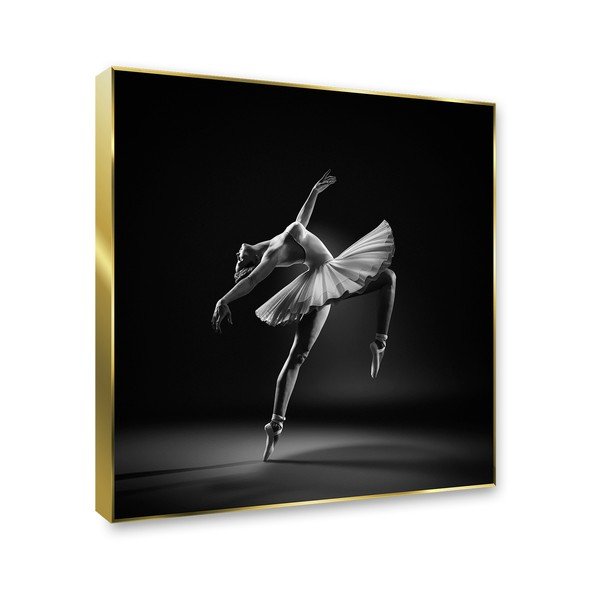 Obraz Styler Black Ballerina, 71x71 cm-image-1