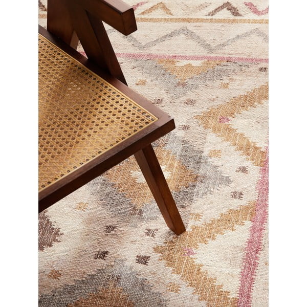 Kremowy dywan z juty tkany ręcznie 120x170 cm Roya Imani – Elle Decoration-image-3