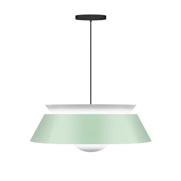 Jasnozielona lampa wisząca UMAGE Cuna, Ø 38 cm-image-1