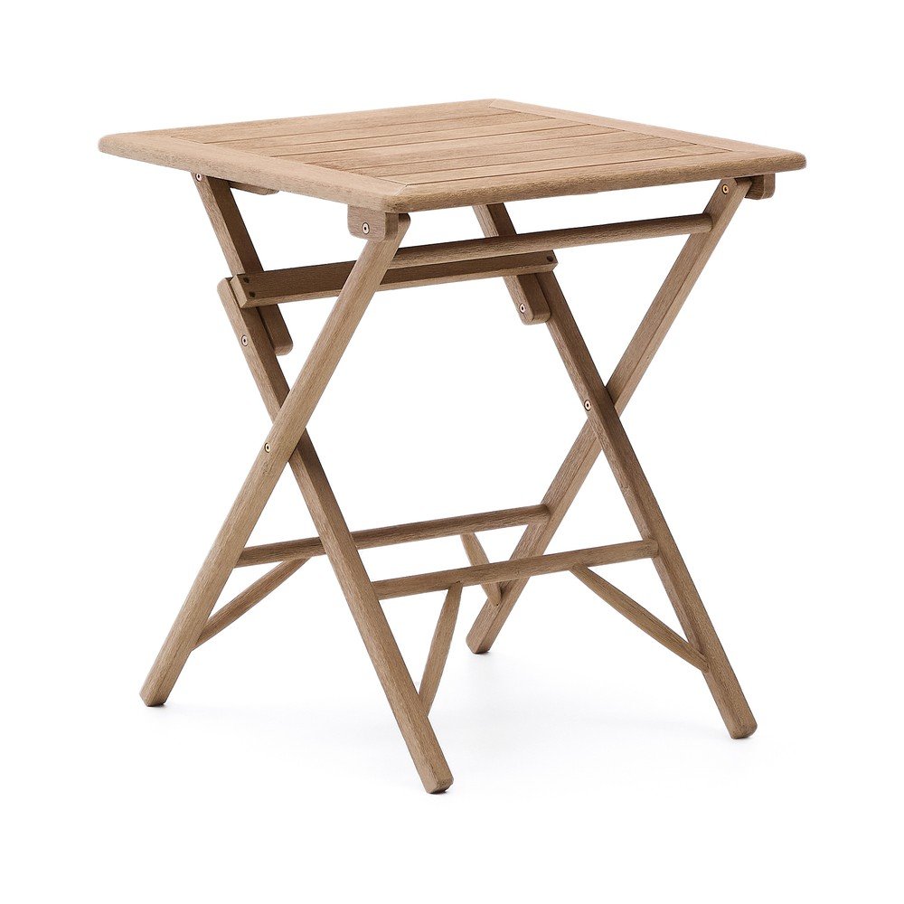 Stół ogrodowy z litego drewna akacjowego 66x66 cm Dandara – Kave Home
