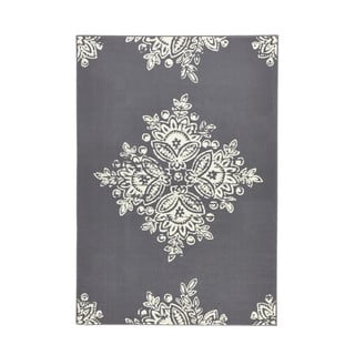 Szaro-biały dywan Hanse Home Gloria Blossom, 160x230 cm