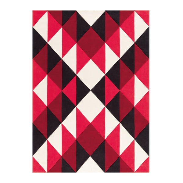 Ręcznie tkany dywan Joy Zigzag, 140x200 cm