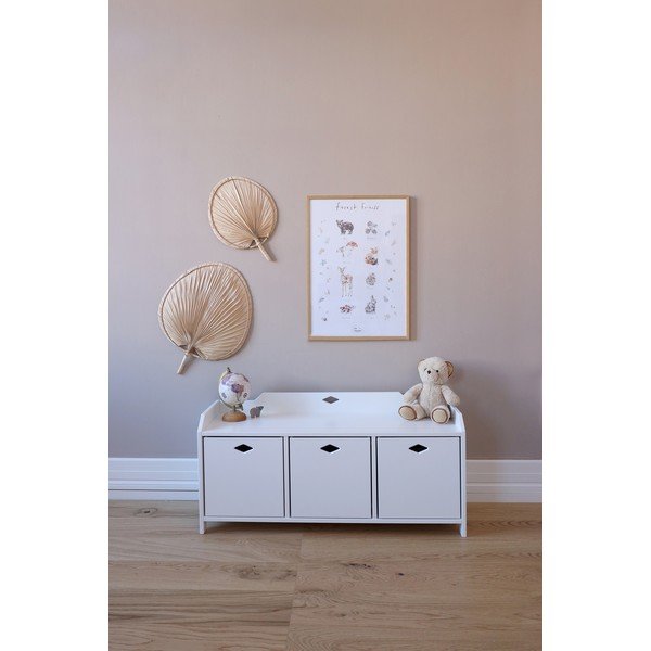 Biała komoda dziecięca 99,5x32x48 cm Luca – Cam Cam Copenhagen-image-1