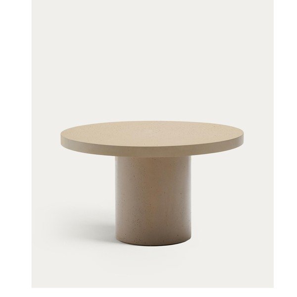 Okrągły stół ogrodowy betonowy ø 120 cm Aiguablava – Kave Home