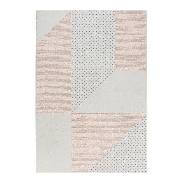 Kremowo-różowy dywan Mint Rugs Madison, 160x230 cm