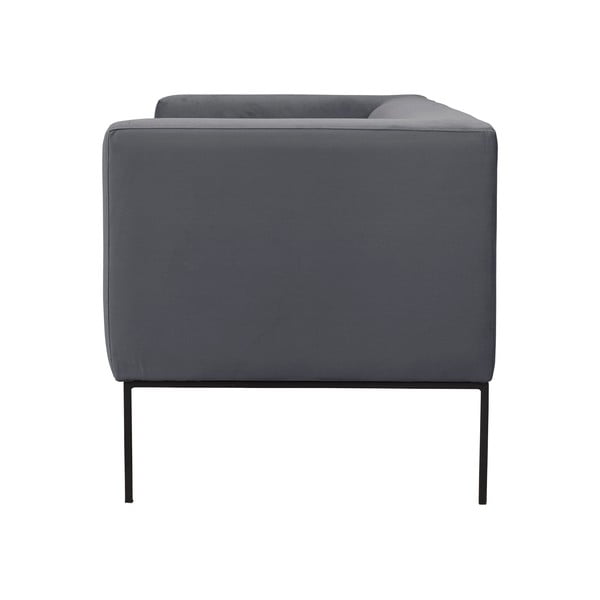 Ciemnoszara sofa Windsor & Co Sofas Neptune, 195 cm-image-3