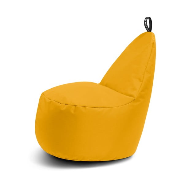 Żółty worek do siedzenia Lull XL – So Soft?