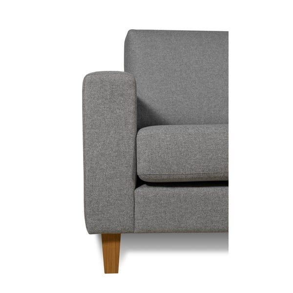 Jasnoszara sofa 217 cm Focus – Scandic-image-3